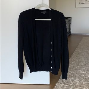 Black J Crew 100% cotton cardigan